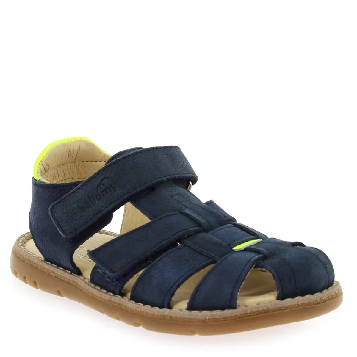 Bellamy Sandale | Diko - Marine Jaune