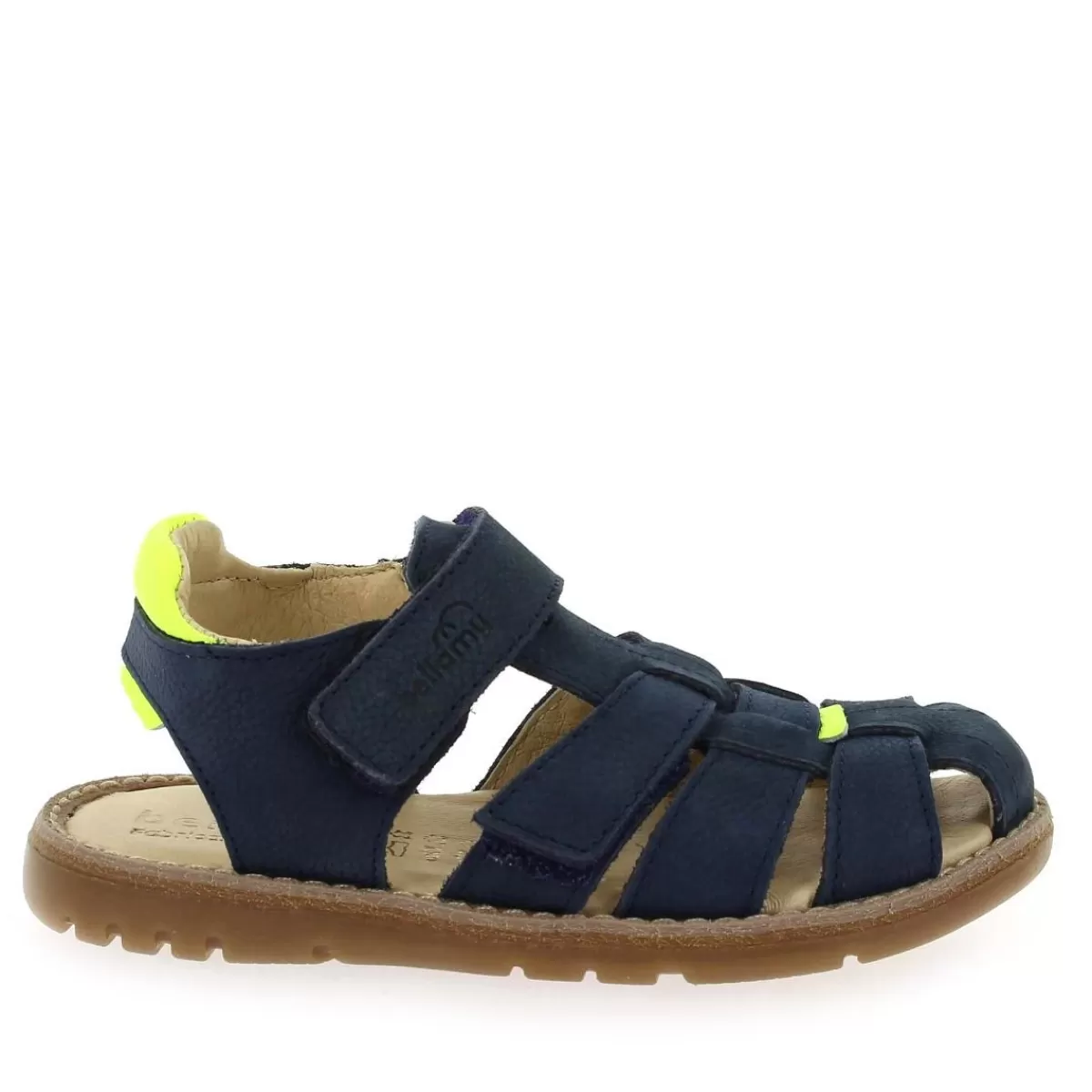 Bellamy Sandale | Diko - Marine Jaune